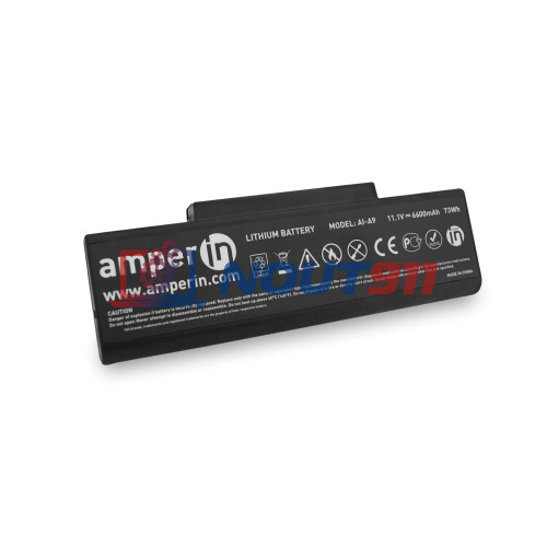 Аккумуляторная батарея Amperin для ноутбука Asus M, Pro, Z, X, S Series 6600mAh (73Wh) AI-A9