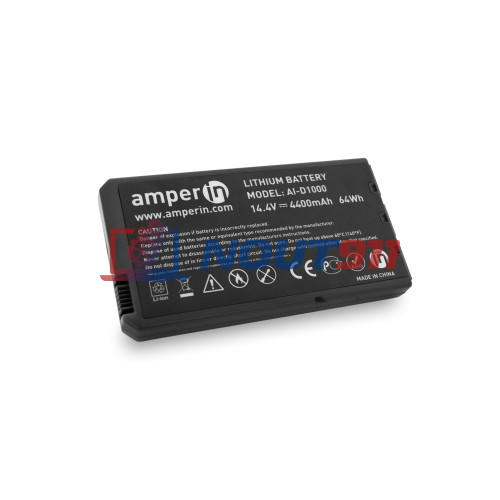 Аккумуляторная батарея Amperin для ноутбука Dell Inspiron 1000 11.1V 6600mAh (73Wh) AI-D1000
