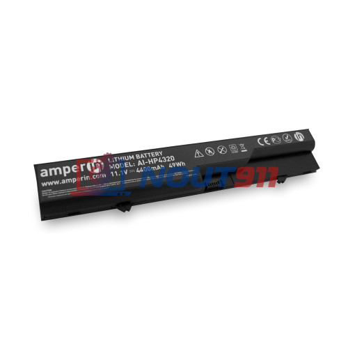 Аккумуляторная батарея Amperin для ноутбука HP ProBook 4320S 11.1V 4400mAh (49Wh) AI-HP4320
