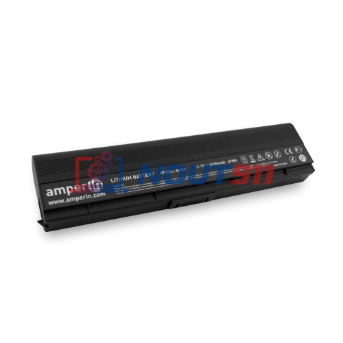 Аккумуляторная батарея Amperin для ноутбука Asus U6, N20 11.1V 4400mAh (49Wh) AI-U6