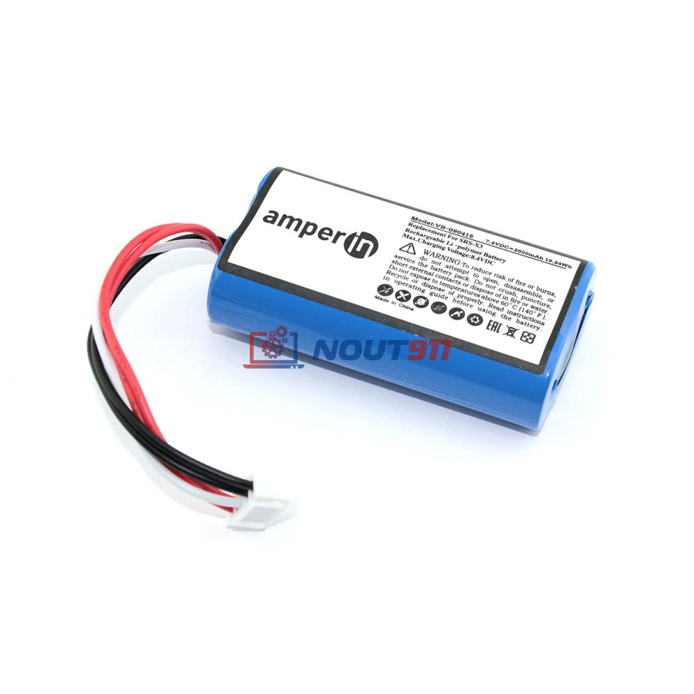 Amperin Sony SRS X3 7.4V 2600mAh 19.24Wh 090415
