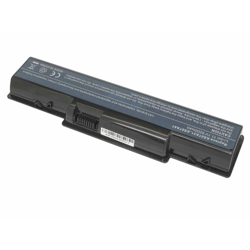 Аккумулятор (Батарея) для ноутбука Acer Aspire 4710 (AS07A31) 5200mAh 10.8-11,1V REPLACEMENT черная