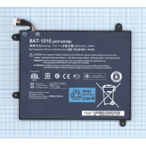 Аккумуляторная батарея для планшета Acer Iconia Tablet A500 A501 (BAT-1010) 7.4V 3260mAh черная