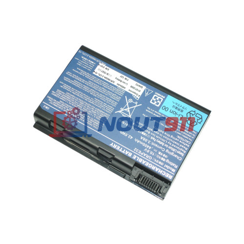 Аккумулятор (Батарея) для ноутбука Acer Aspire 5100 (BATBL50L6) 10,8-11,1V 5200mAh REPLACEMENT черная