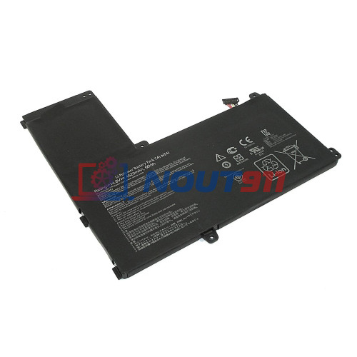 Аккумулятор (Батарея) для ноутбука Asus N541 Q501 14.8V 4500mAh C41-N541 черная