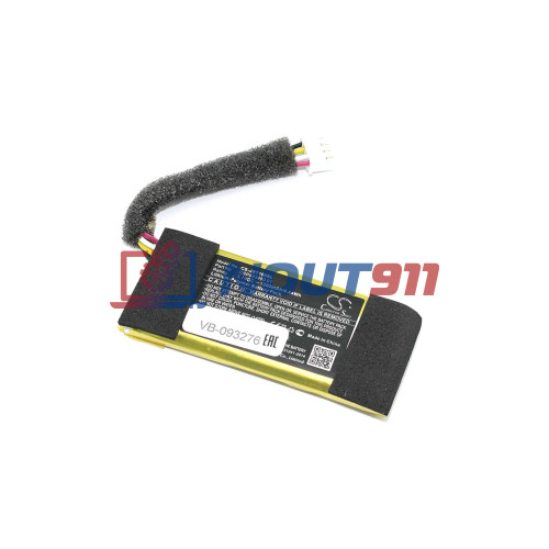 Аккумуляторная батарея CameronSino CS-JBT100SL для JBL Free Truly Charging Case 3.7V 1200mAh / 4.44W