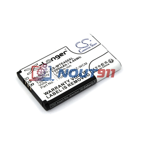 Аккумуляторная батарея CS-WTE450XL для Wacom CTL-470,CTH-470,CTH-670 3.7V 1200mAh