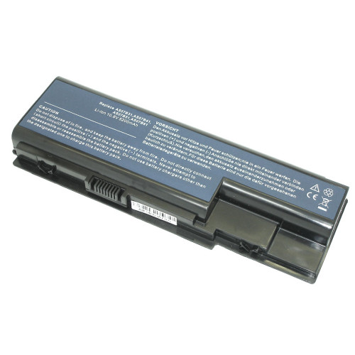 Аккумулятор (Батарея) для ноутбука Acer Aspire 5520, 5920, 6920G, 7520  11.1V 5200mAh REPLACEMENT черная