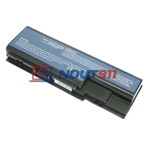 Аккумулятор (Батарея) для ноутбука Acer Aspire 5520, 5920, 6920G, 7520 14.8V 5200mAh REPLACEMENT черная