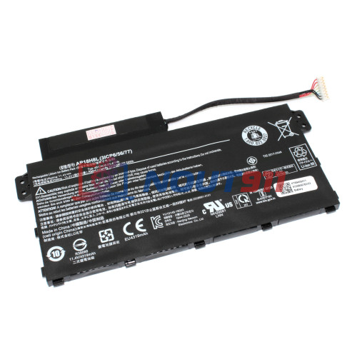 Аккумуляторная батарея для ноутбука Acer Aspire 5 A515-53G (AP18H8L) 11.4V 51.47Wh