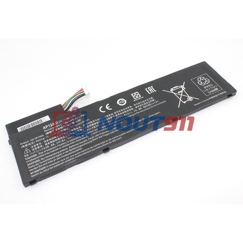 Аккумулятор для ноутбука Acer Aspire M3 M5 W700 (AP12A3i) 11.1V 4500mAh 50Wh, черный, OEM
