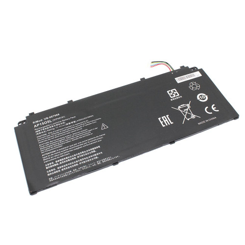 Аккумуляторная батарея для ноутбука Acer Chromebook R13 CB5-312T (AP1505L) 11.1V 4350mAh OEM