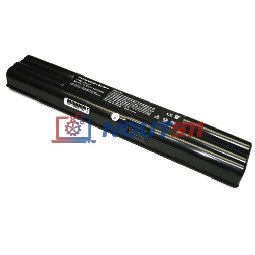 Аккумулятор (Батарея) для ноутбука Asus A2, A3, Z62, Z80 14.8V 4400-5200mAh A42-A2 REPLACEMENT черная