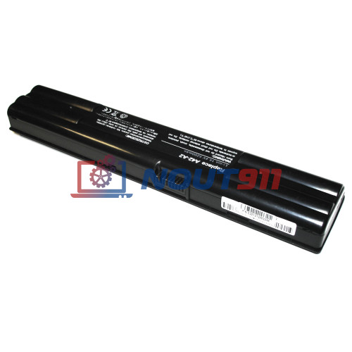 Аккумулятор (Батарея) для ноутбука Asus A-42-A2 5200mAh REPLACEMENT черная