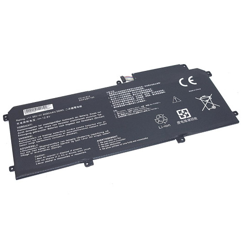 Аккумулятор (Батарея) для ноутбука Asus ZenBook UX330 (C31N1610-3S1P) 11.55V 3000mAh REPLACEMENT черная