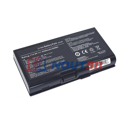 Аккумулятор (Батарея) для ноутбука Asus M70 14.8V 4400mAh REPLACEMENT черная