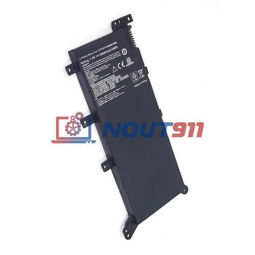 Аккумулятор (Батарея) для ноутбука Asus X555-2S1P (C21N1347) 7.6V 5000mAh/38Wh REPLACEMENT черная