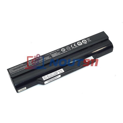Аккумулятор (Батарея) для ноутбука Clevo 6-87-W230S-427 (W230BAT-6) 11.1V 5600mah 62.16WH