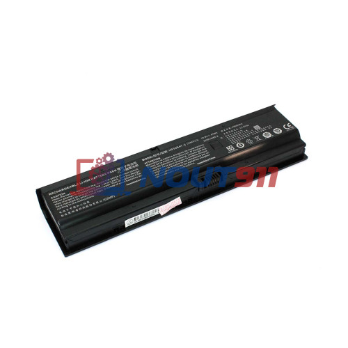 Аккумулятор (Батарея) для ноутбука Clevo NB50TK1 (NB50BAT-6) 10.8V 47Wh / 4300mAh