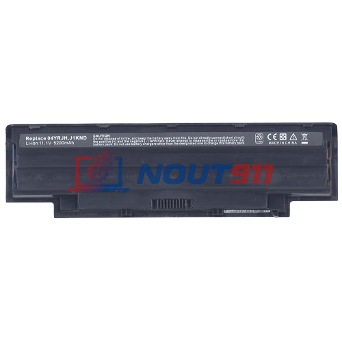 Аккумулятор (Батарея) для ноутбука Dell Inspiron N5110 N4110  (04YRJH) 11.1V 5200mAh черный REPLACEMENT