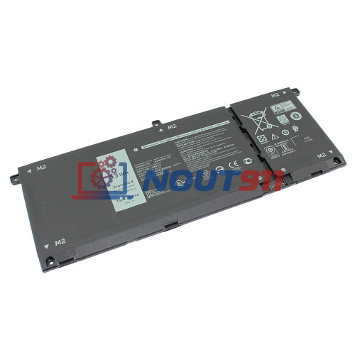 Аккумуляторная батарея для ноутбука Dell Latitude 3410 (H5CKD) 15V 3533mAh