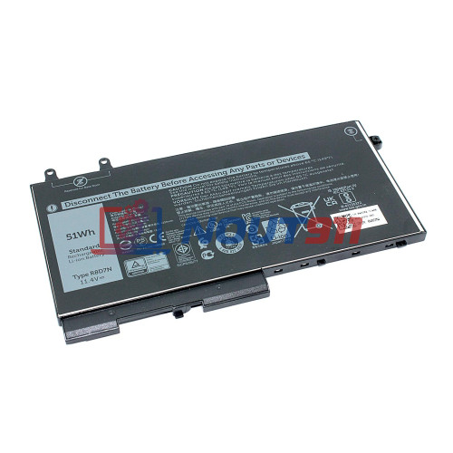 Аккумулятор (Батарея) для ноутбука Dell Latitude 5501 5401 M3540 (W8GM) 11,4V 51Wh