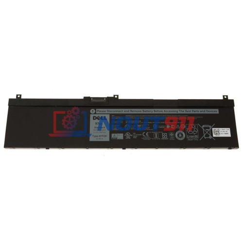 Аккумуляторная батарея для ноутбука Dell Precision 7730 (NYFJH) 11.4V 97Wh