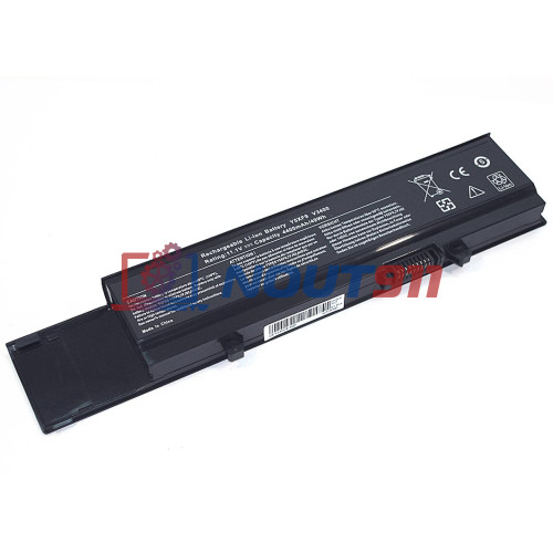 Аккумулятор (Батарея) для ноутбука Dell V3400 11.1V 4400mAh черная REPLACEMENT