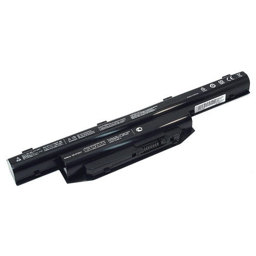 Аккумулятор (Батарея) для ноутбука Fujitsu LifeBook FMVNBP229 10.8V 4400mAh BP229-3S2P OEM черная