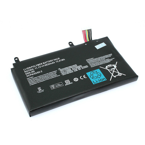 Аккумулятор (Батарея) для ноутбука Gigabyte P35W v2 (GNS-I60) 11.1V 6830mAh/75.81Wh