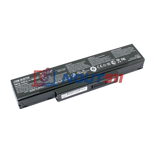 Аккумулятор (Батарея) для ноутбука Gigabyte W551N (SQU-528) 11.1V 4400mAh