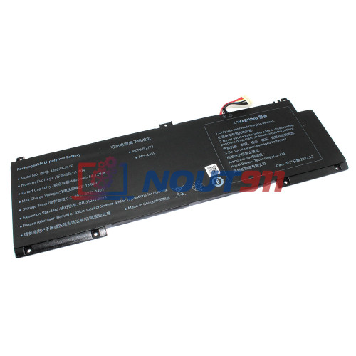 Аккумуляторная батарея для ноутбука Haier AX1540SD (489273-3S1P) 11.4V 4800mAh/54.72Wh
