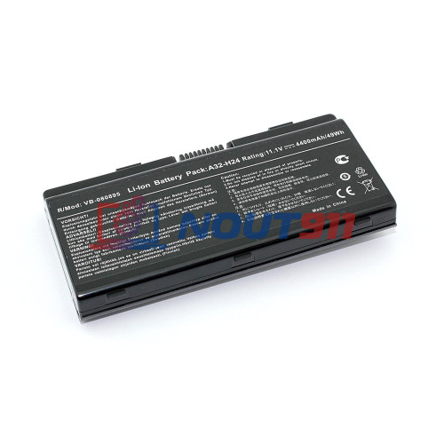 Аккумулятор (Батарея) для ноутбука Hasee Elegance A300 A400 (A32-H24) 11.1V 4400mAh OEM