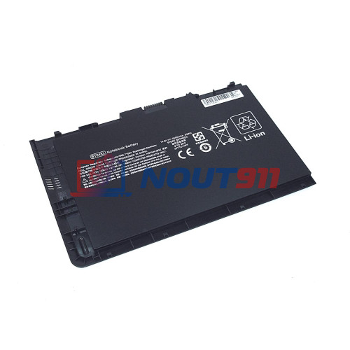 Аккумулятор (Батарея) для ноутбука HP EliteBook Folio 9470m (9470M-4S1P) 14.8V 3500mAh REPLACEMENT черная