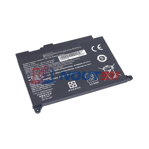 Аккумулятор (Батарея) для ноутбука HP Pavilion Notebook PC 15 (BP02-2S1P) 7.7V 4400mAh REPLACEMENT черная