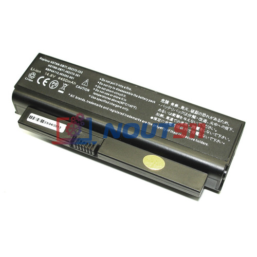 Аккумулятор (Батарея) для ноутбука HP Compaq CQ20, CQ20-100 (HSTNN- OB77) 14.4V 5200mAh REPLACEMENT черная