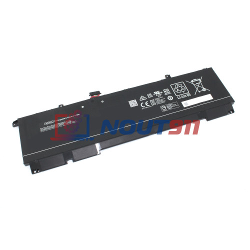 Аккумуляторная батарея для ноутбука HP Omen 16-U (QK06XL) 11.55V 97.04Wh