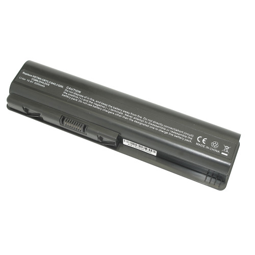 Аккумулятор (Батарея) для ноутбука HP Pavilion DV4, Compaq CQ40, CQ45 (HSTNN-CB72) 52Wh REPLACEMENT черная