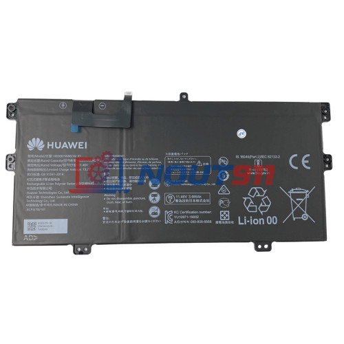 Аккумуляторная батарея для ноутбука Huawei MateBook X EUL-W19P (HB30B1W8ECW-31) 11.46V 42Wh