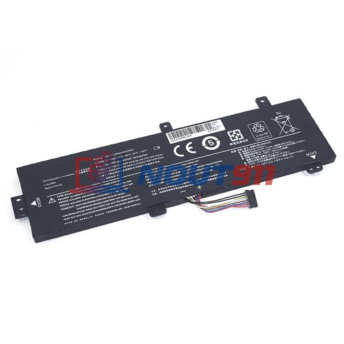 Аккумулятор (Батарея) для ноутбука Lenovo IdeaPad  310-15ABR (L15L2PB4-2S1P) 7.6V 30Wh REPLACEMENT черная