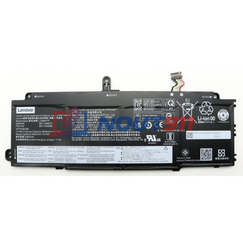 Аккумуляторная батарея для ноутбука Lenovo X13 gen 4 (L22B4P70) 15.48V 54.7Wh