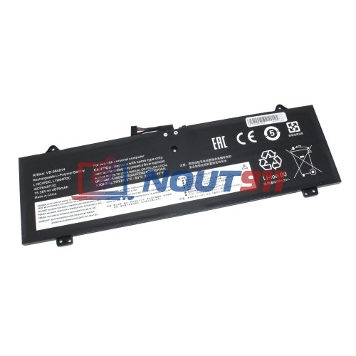 Аккумуляторная батарея для ноутбука Lenovo Yoga C750-14ITL (L19C4PDC) 15.36V 4675mAh OEM