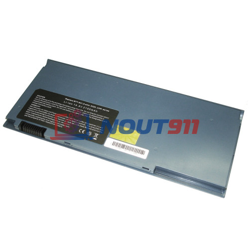 Аккумулятор (Батарея) для ноутбука MSI X320 Hitachi PC-AB8360 (925T2950F) 14.8V 41Wh REPLACEMENT черная