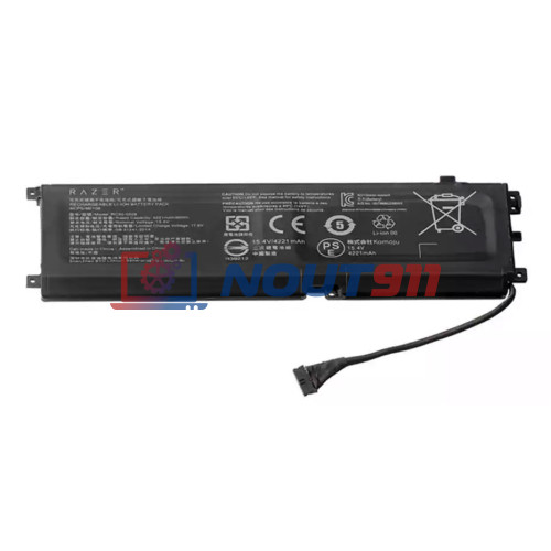 Аккумуляторная батарея для ноутбука Razer Blade 15 Base 2021 (RC30-0328) 15.4V 65Wh