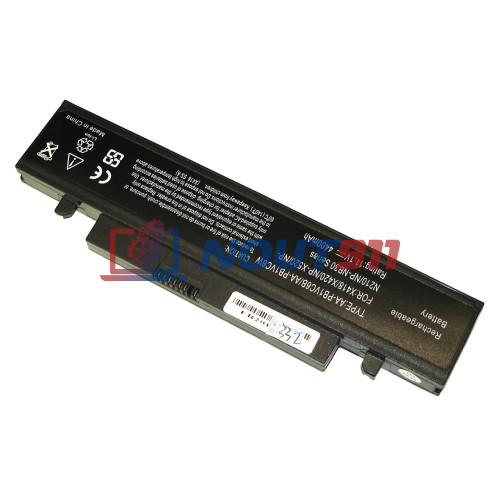 Аккумулятор (Батарея) для ноутбука Samsung N210, NB30, NP-N210 (AA-PB1VC6B) 5200mAh REPLACEMENT черная