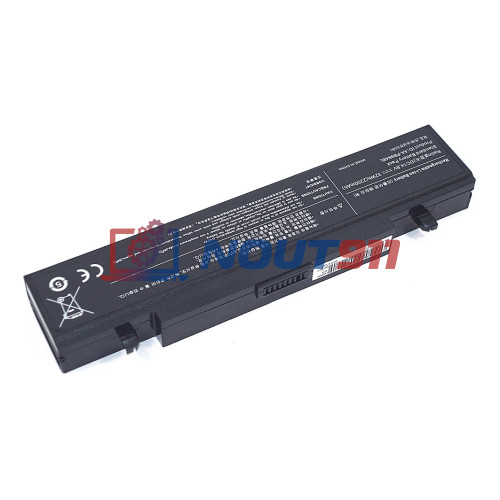 Аккумулятор (Батарея) для ноутбука Samsung RV411 4S1P (PB9N4BL) 14.8V 2200mAh REPLACEMENT черная