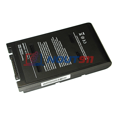 Аккумулятор (Батарея) для ноутбука Toshiba Satellite A10 (PA2853U-BSA) 5200mAh REPLACEMENT черная