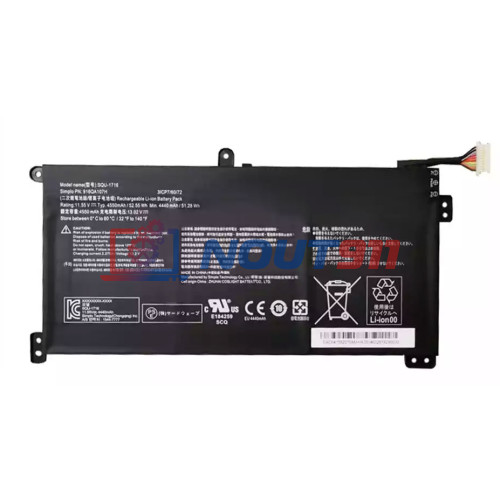 Аккумуляторная батарея Hasee SIMPLO SQU-1716 916QA107H 11.55V 4550mAh