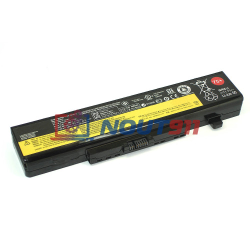 Аккумулятор (Батарея) для ноутбука Lenovo IdeaPad Y480 (L11L6F01 75+) 11.1V 48Wh черная