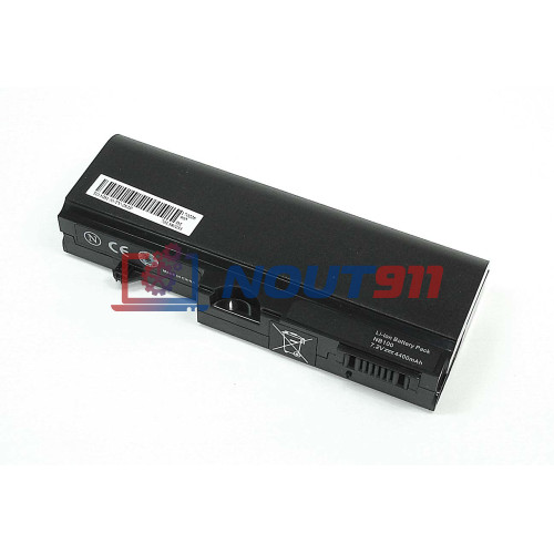 Аккумулятор (Батарея) для ноутбука Toshiba NB100 (PA3689U-1BRS) 4400mAh REPLACEMENT черная